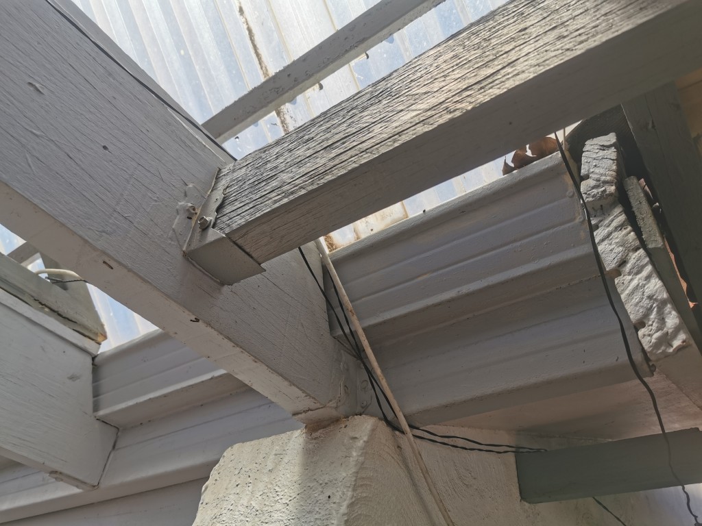 Replace patio veranda timber